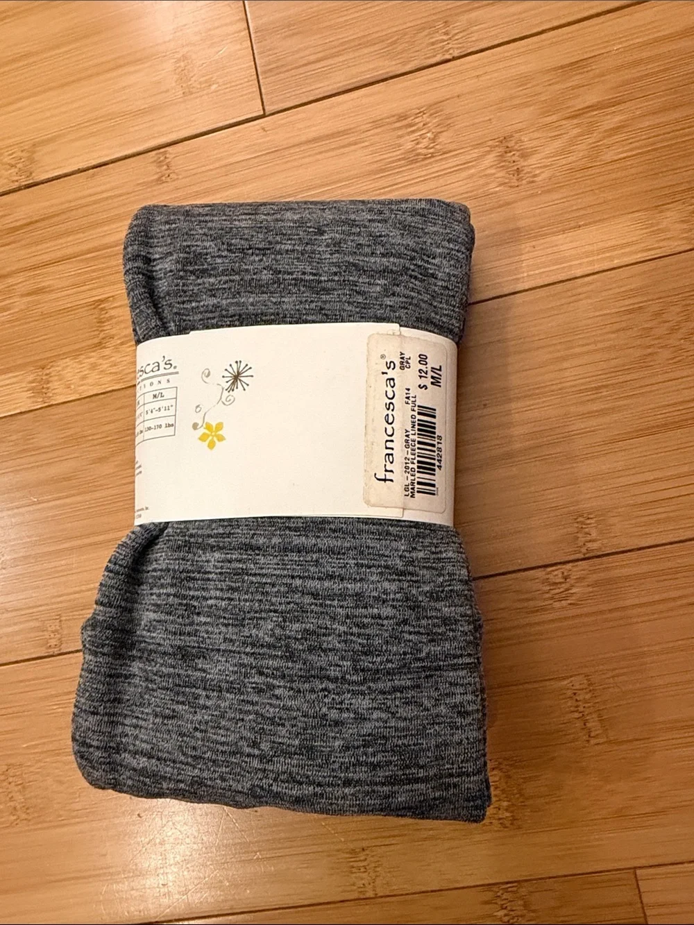 Francesca's Collections Gray Marled Tights. NWT.